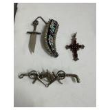 Sterling Silver Assorted Jewelry Lot