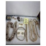 Costume Jewelry Collection With Trifari, Monet