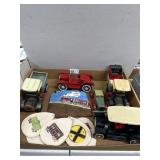 Model Cars and Train Ornaments