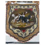 Beaded Tapestry Lot, Two Pieces