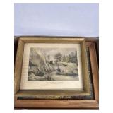 Framed Artwork in Various Styles