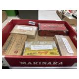 5 Boxes Vintage Antique Ammo in Boxes