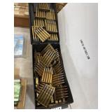 Rifle Ammo in Metal Ammo Box