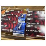 550 Rounds 10mm Auto Federal & Magtech Ammo
