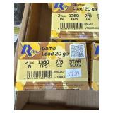 11 Sealed Boxes Rio 20 Gauge Shotgun Ammo