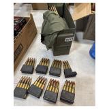 Rifle Ammo in Metal Ammo Box