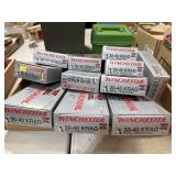 11 Boxes Winchester 30-40 Krag 180gr Ammo
