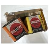Hercules Empty Powder Tins, Patches, Nameplates