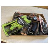 Gun Accessories Lot: Cleaning Kits, Muffs, Grip