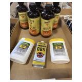 Gun Bore Cleaner, Oil Wipes, and Otis CLP