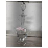 Baccarat Capri Glass Decanter with Stopper 16 in