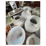 Claude Franel Limoges France White Porcelain Set