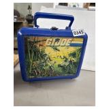1986 GI Joe Plastic Lunch Box with Thermos
