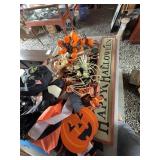 Large Lot Assorted Halloween Decorations