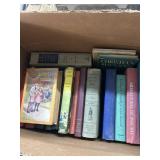 Box Lot of Assorted Vintage Hardcover Books