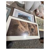 Two Framed Wildlife Prints, 29x16 and 23x19