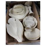 Lenox USA Porcelain Gilt Rim Dish Lot