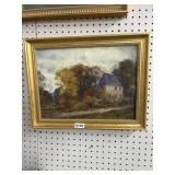 Framed Landscape Oil Painting by Tencer, 1998