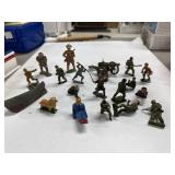 Painted Lead Soldier Figures