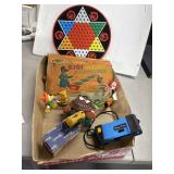 Toy Lot: Games, Figures, Train Car, Camera