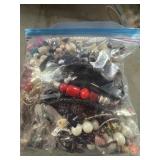 Large Mixed Costume Jewelry Lot, Various Styles