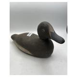 12' Hand-Painted Wooden Duck Decoy