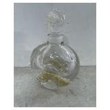 Murano Perfume Bottle Controlled Bubbles
