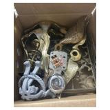 Brass and Metal Hardware Lot