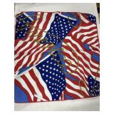 American Flag Tablecloth & Napkins Set