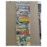3 Marvel Bronze Age Comics: Morbius & Crypt