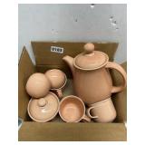 Nancy Calhoun Light Peach Tea Set Japan