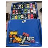 Hot Wheels & Assorted Die-Cast Toy Cars in Case