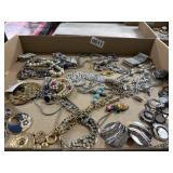 Vintage Costume Jewelry Mixed Lot Assorted Styles