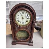 Ingraham Mantle Clock with Key and Pendulum