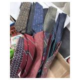18 Men's Neckties Mixed Patterns