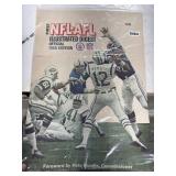 1969 NFL-AFL Illustrated Digest With Jets Poster