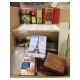 Vintage Misc Tins and Containers Lot