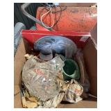 Lot: Crystal Bowls, Pitcher, Teapot, Plate