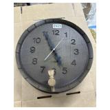 Novelty Barrel Wall Clock With Tap Handle
