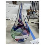 Adam Jablonski 10.5' Polish Art Glass Sculpture