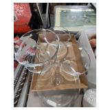 4 Views Glass Pedestal Cake Stands