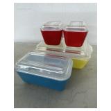 4 Pc Pyrex Refrigerator Set With Lids