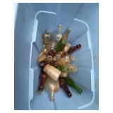 Old Glass Bottles, Mixed Colors/Shapes