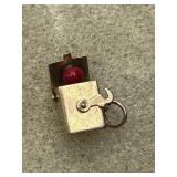 10K Gold Movable Jack-in-the-Box Charm