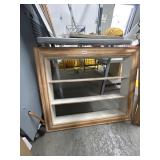 Wooden Shadow Box Shelf With Frame, 33x28'