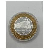 Main Street Station $10 .999 Silver Gaming Token