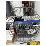 Wire Basket With Jewelry Display Items