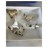 5 Cast Metal Terrier Dog Figurines
