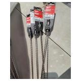 4 Milwaukee SDS Plus 3/16' x 12' Drill Bits