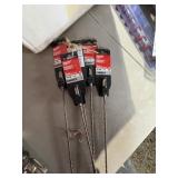 4 Milwaukee SDS Plus 3/16' x 12' Concrete Bits